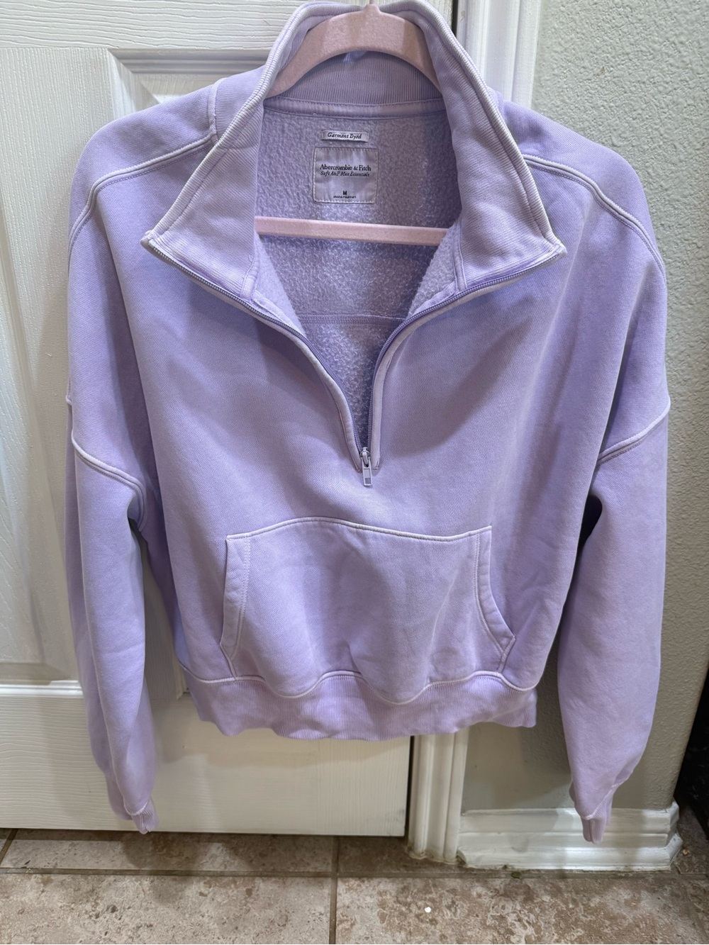 Abercrombie Half-Zip Pullover Sweatshirt - Women